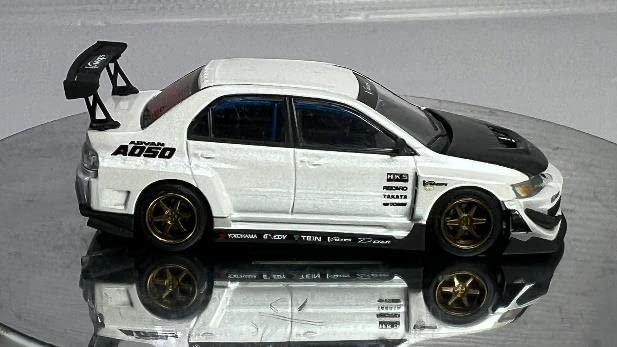 1/64 PEAKO ランサーエボリューションⅨ チューニングパーツセット　希少 1/64 PEAKO ランサーエボリューションⅨ チューニング