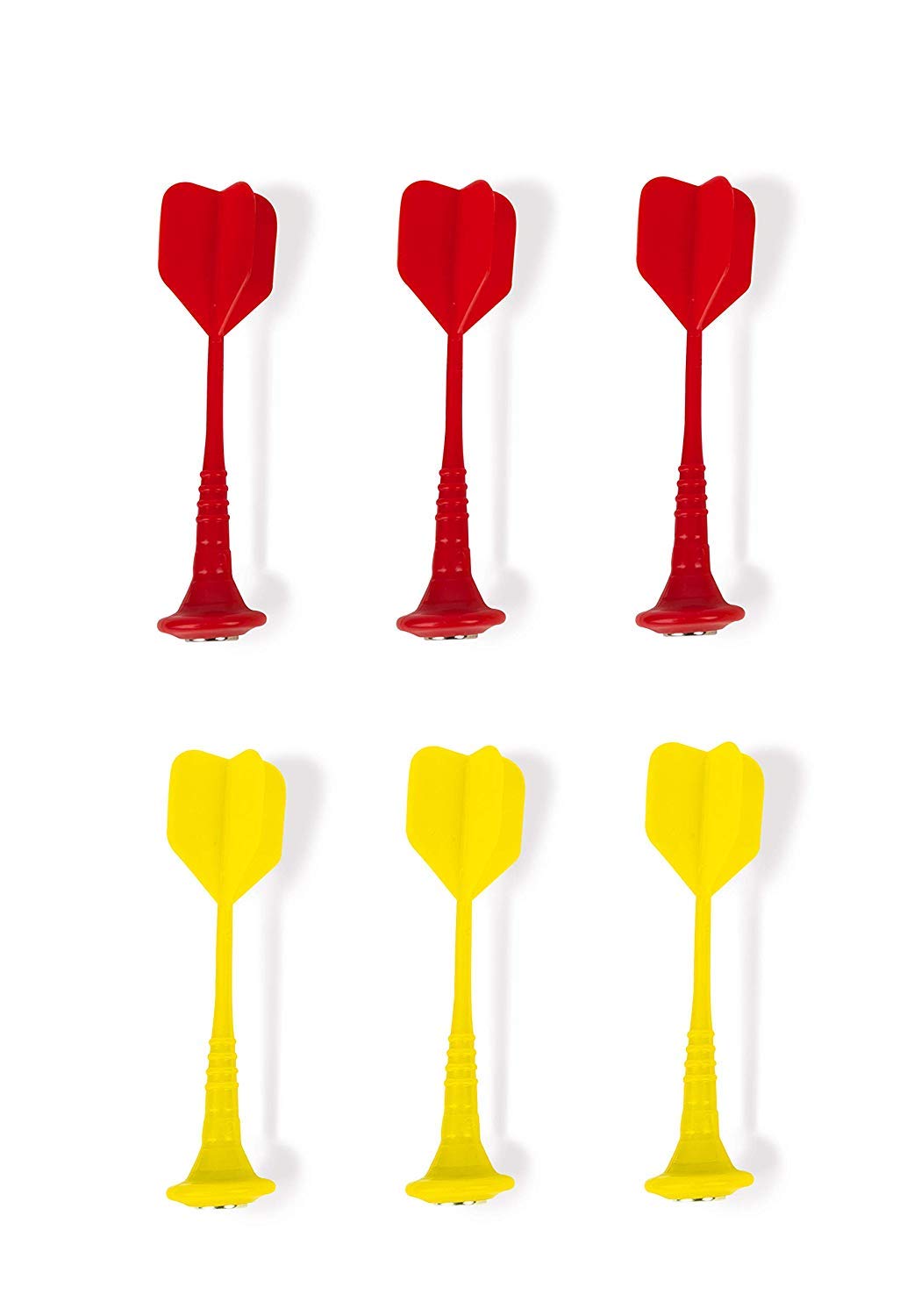 Janod - Magnetisches Dartspiel mit Zirkus-Motiv, doppelseitig, Geschicklichkeitsspiel, zum Erlernen von Agilität und Konzentration, 6 Pfeile, ab 4 Jahren, J02074