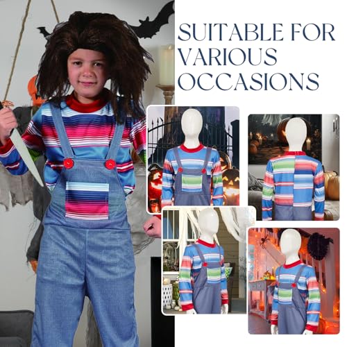 Disfraz Infantil Chucky Jumpsuit para Halloween miniatura 5
