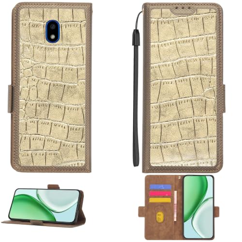 Kinetijy Case Compatible for Senwa S5018 Inizio Phone Case Flip Cover [with Tempered Glass Screen Protector][RFID Blocking] EYP-ZONG