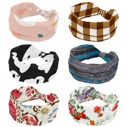 Turban doux pour femme bandeau large élastique de qualité supérieure