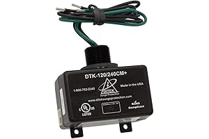 DITEK DTK-120/240CM Surge Arrestor: Continuous Surge Protection for Sensitive Equipment