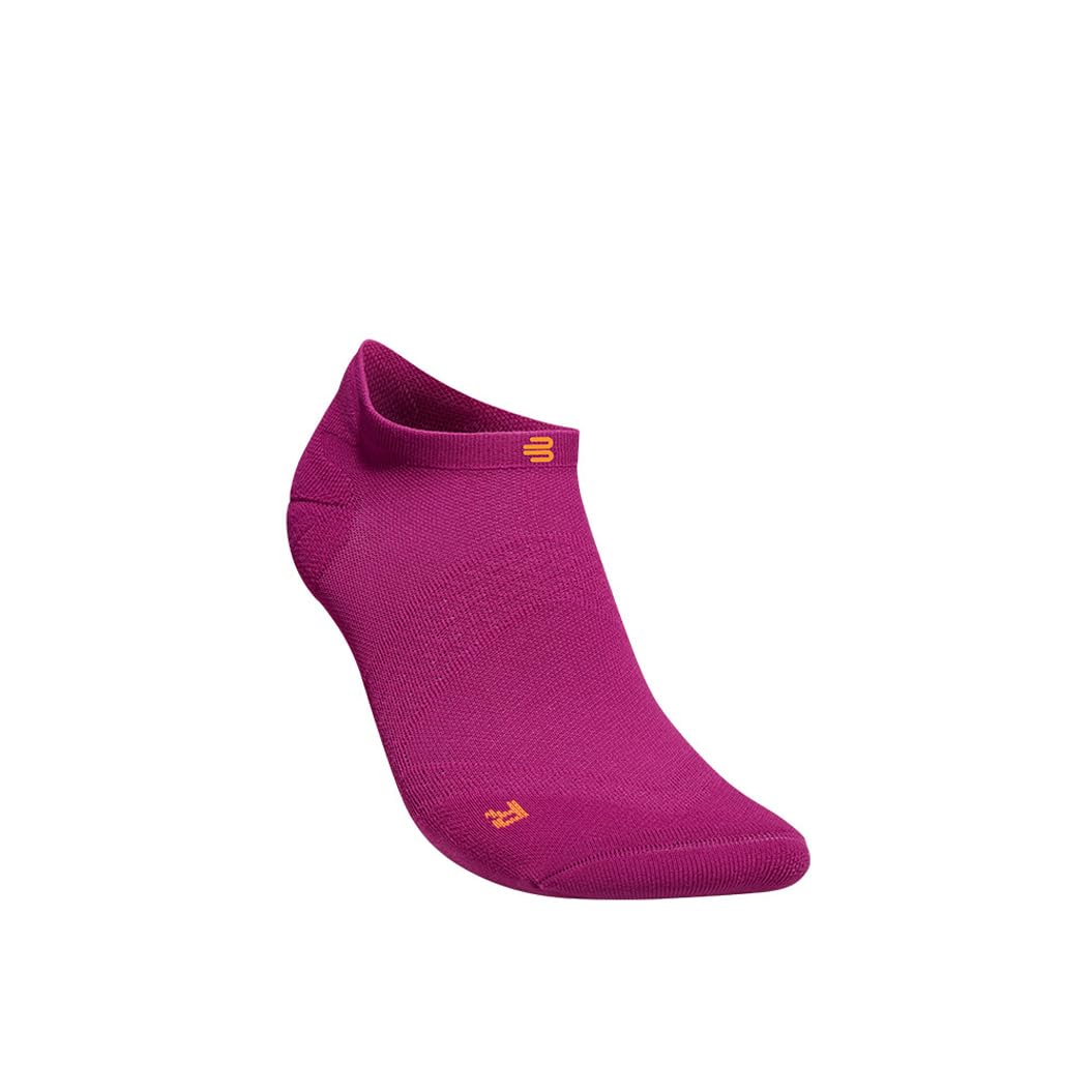 BAUERFEIND Run Ultralight Low Cut Socks – 1 Paar, Beerenfarbe, Größe 35–37