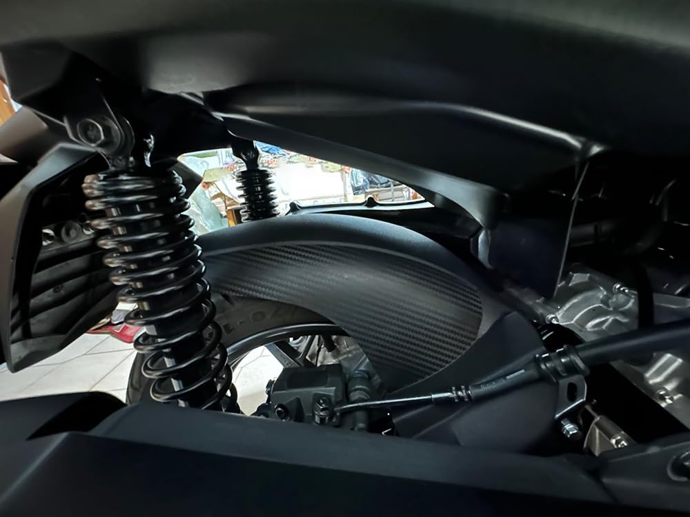 Moto Fender Pour Pour Xmax 125 Pour Xmax 250 Pour Xmax 300 2017-2022 Garde-Boue Moto Couvercle Protection Contre Les éclaboussures Roue Arrière Moto Garde Boue