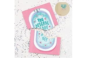 Endless Mom Card with Glitter - Day Off Card Mom Prank Mother&#x27;s...