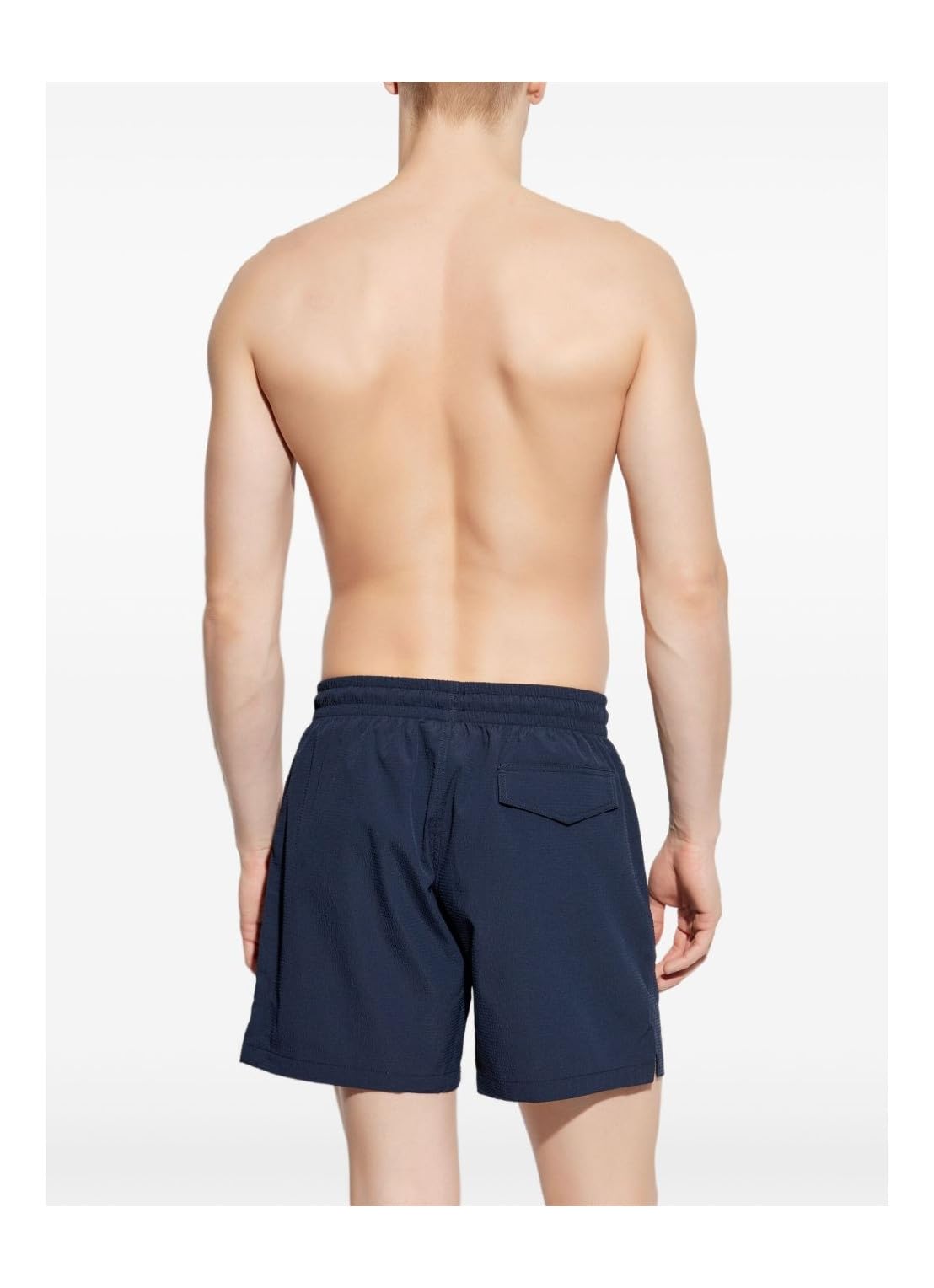 Emporio Armani Spodenki kąpielowe Mężczyźni Seersucker 4" Swim Trunk