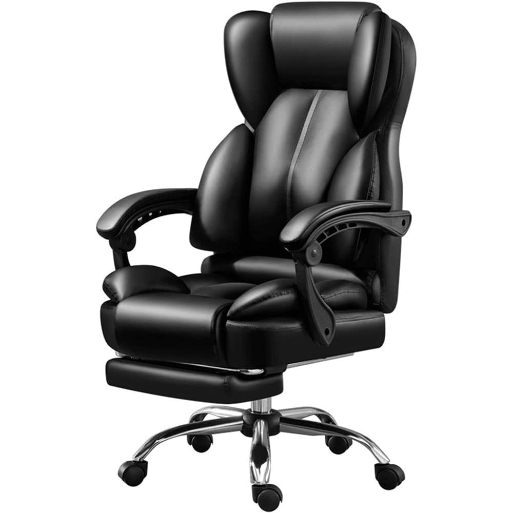 Sedia ergonomica per computer da gioco con funzione massaggiante girevole e regolabile in altezza, rimane calda e confortevole durante lunghe sessioni di gioco
