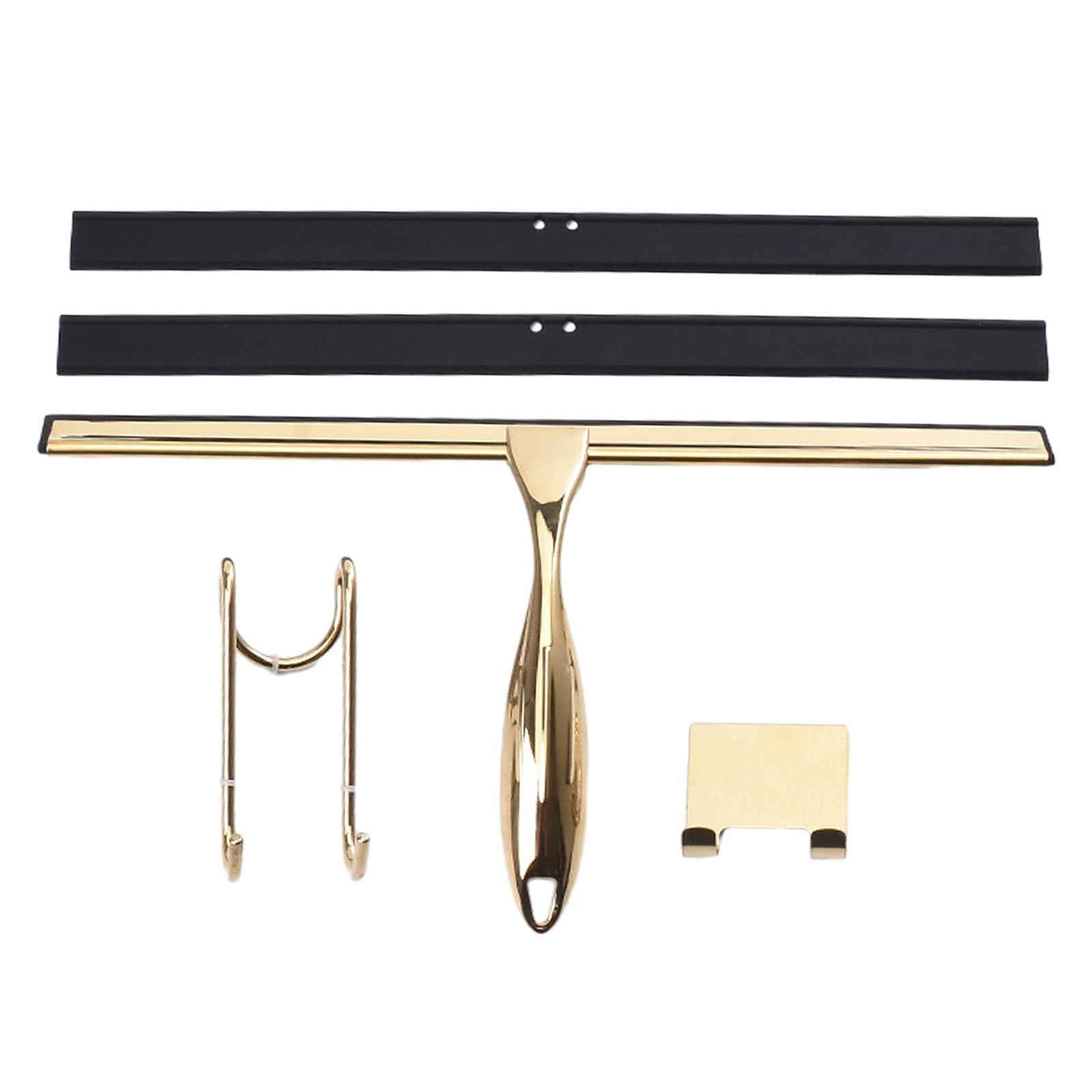 Nucelit Shower Squeegees with Hook Window Wipers for Quick and Efficient Bathroom Cleaning Tool Easy Installation Hook