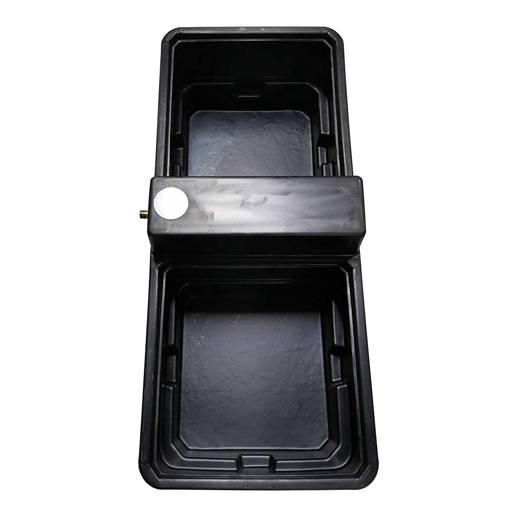Kingspan Titan Abreuvoir pour cheval/bétail, 136 litres, avec coude femelle Philmac, 20 mm x 1,27 cm
