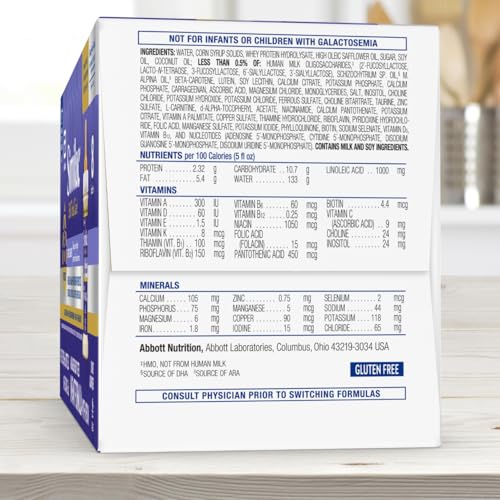 Image of Similac 360 Total Care Gentle Comfort Baby Formula, Easy-to-Digest Formula, Has 5 HMO Prebiotics, Ready-to-Feed Infant Formula, 2-fl-oz Bottle, Pack of 8