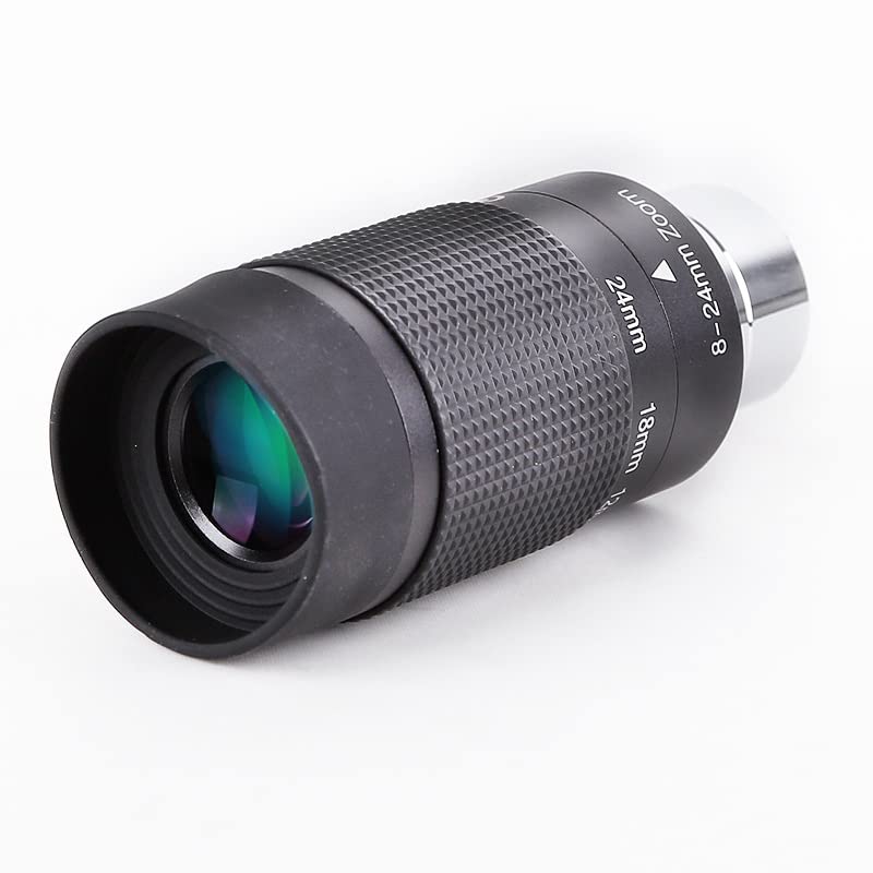 Ocular zoom 8-24mm de 1.25 pulgadas para evitar cambiar oculares constantemente 5