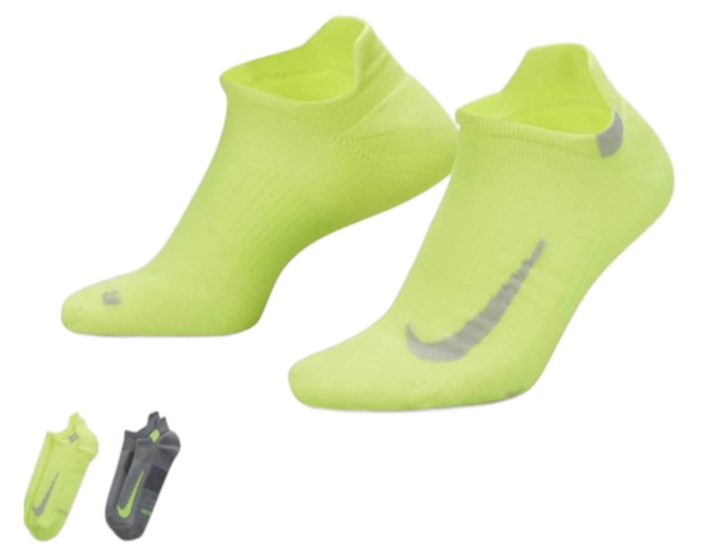 Nike Pack 2 Running Socks SX7554 929 L 42-46 : Amazon.co.uk: Fashion