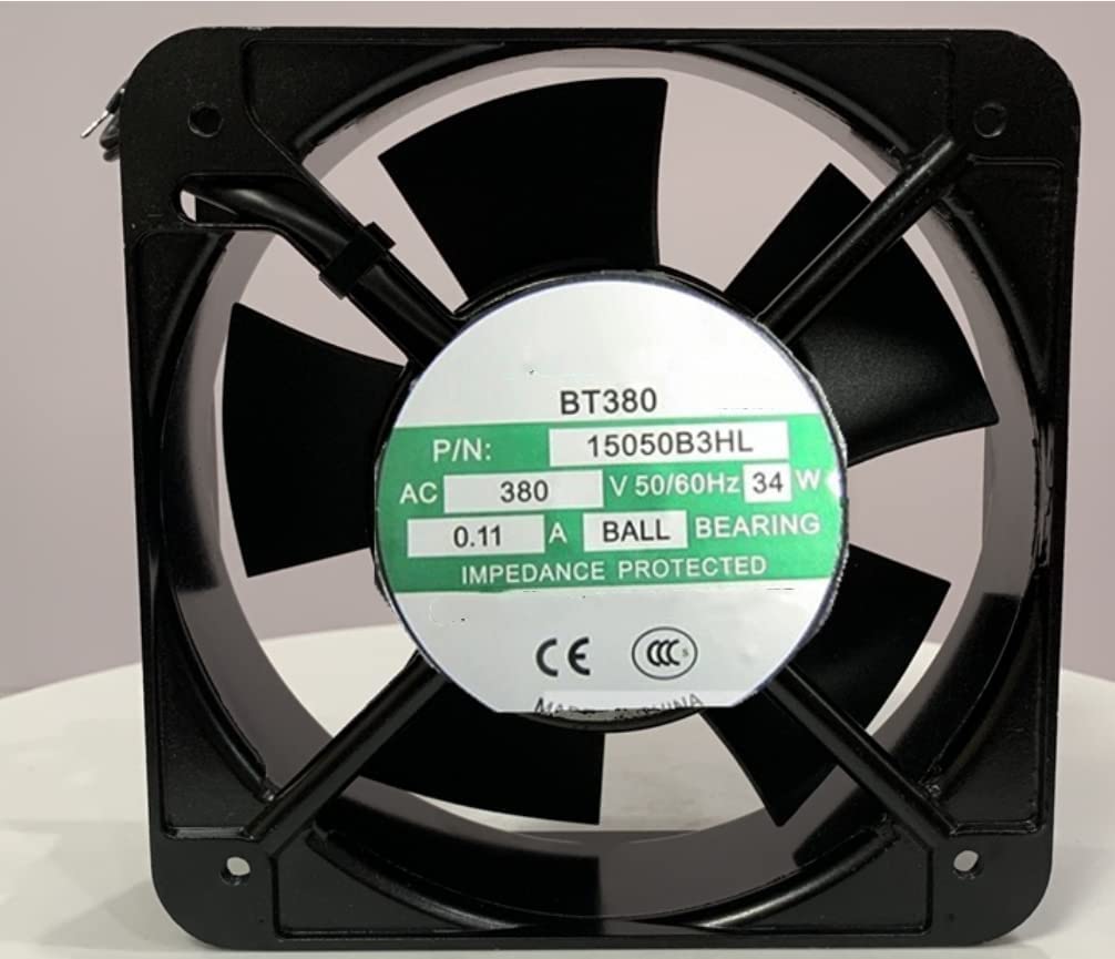 GJEXXPTST 380V 0.11A 34W 15050 Cooling Fan 150X150X50mm