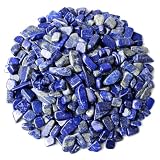 WAYBER 1 Lb/460g Deep Blue Lapis Lazuli Pebbles Irregular De...