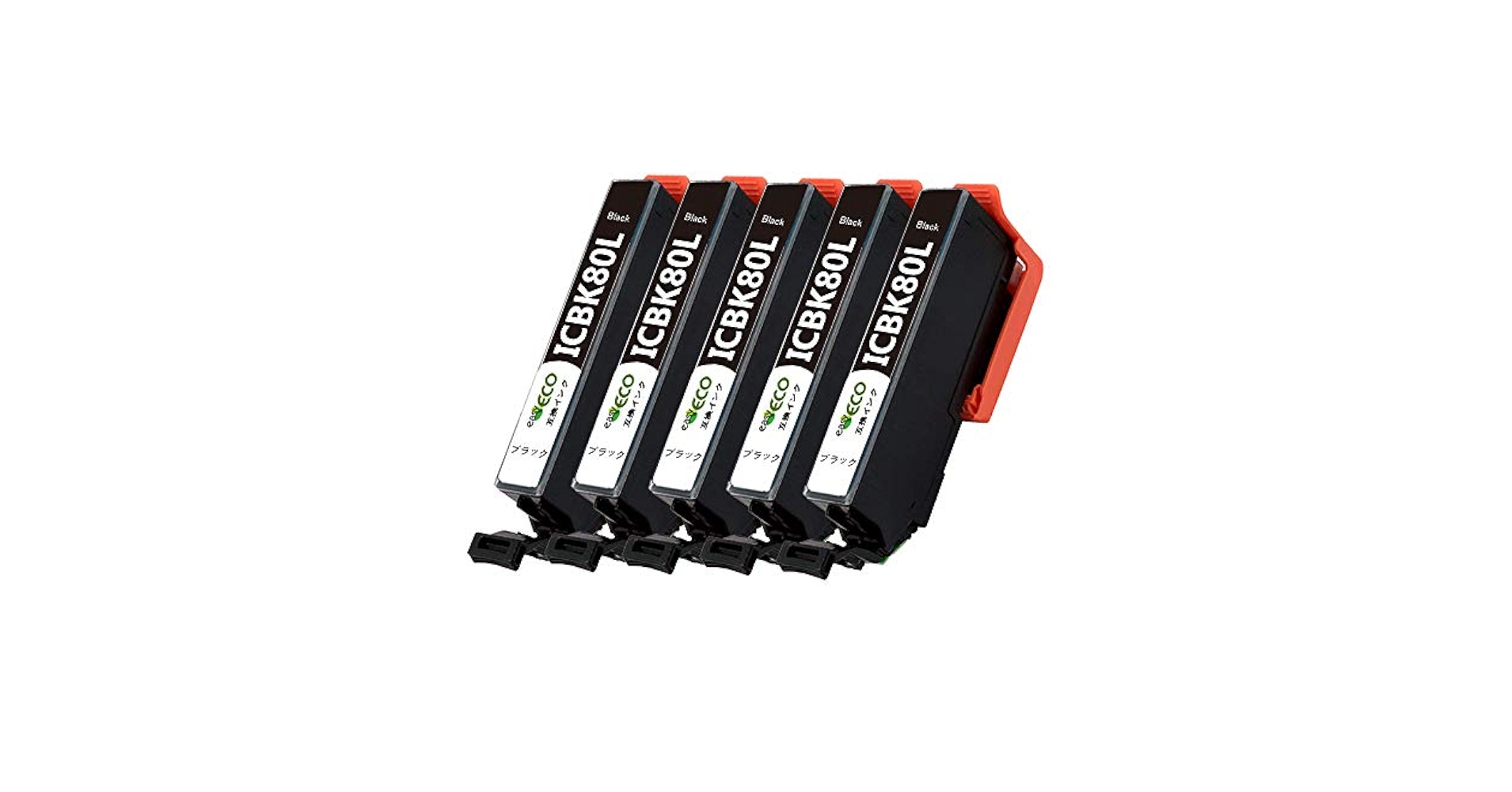 Amazon.co.jp: IC6CL80L ICBK80L 80L Epson用 互換インク 5本