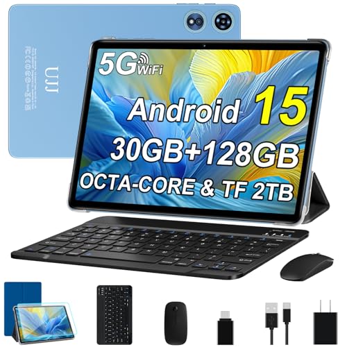 新品　Android15 タブレット 30GB+128GB+2TB 5GWiFi Android 15 Tablet 30GB RAM 128GB ROM 2TB Expand, 10 inch Tablets