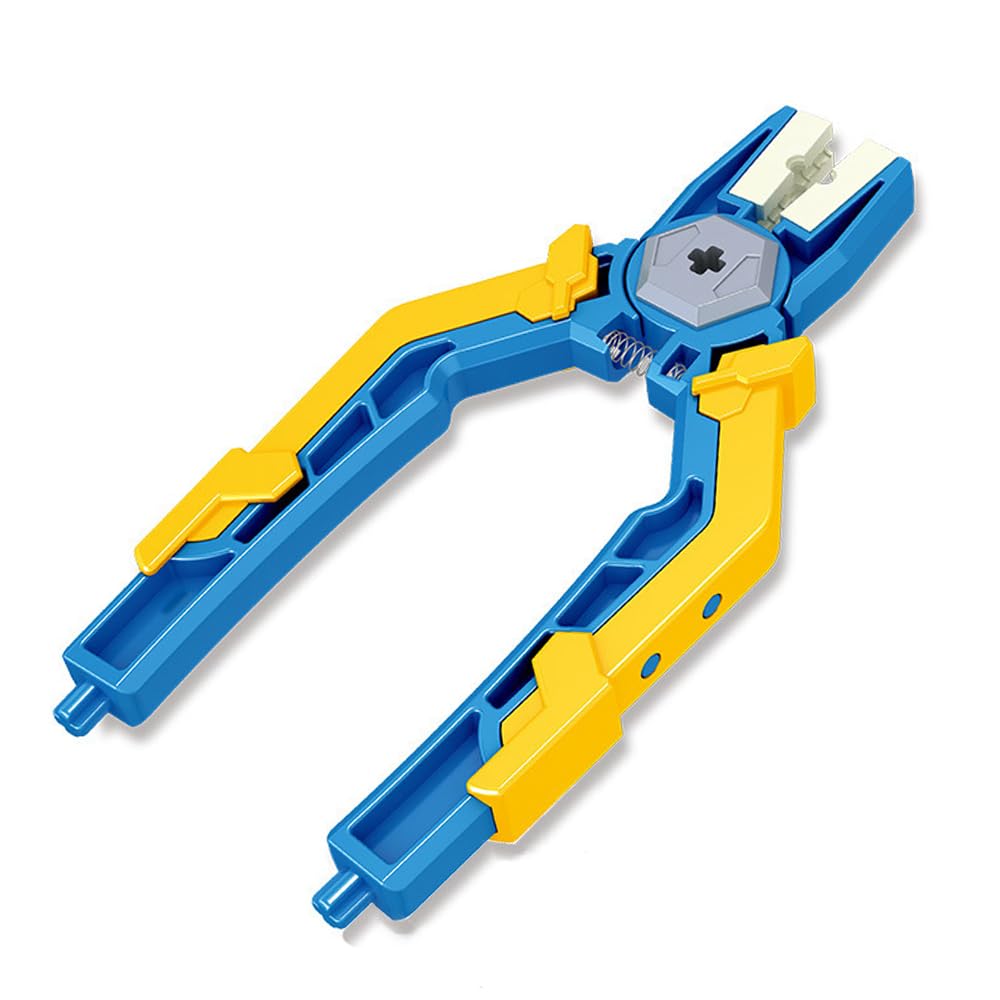 Building Block Separator Remover Tool Multifunctional Building Blocks Pliers Flexible Plastic Brick Pliers for Boys Girls Compatible with Major Brands (Blue)