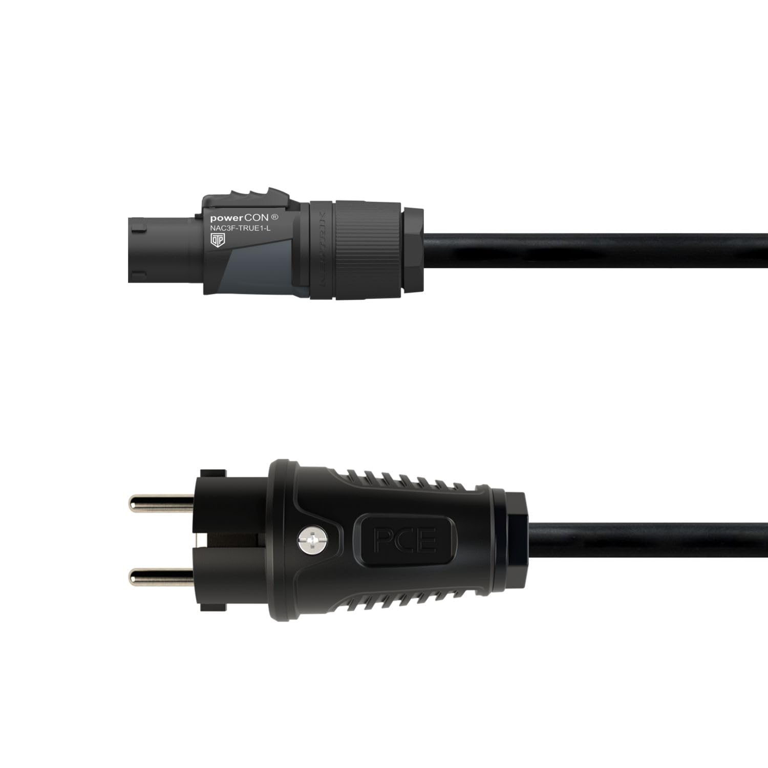 NWP 1,5m Schuko Stecker auf powerCON TRUE1 NAC3F-TRUE1-L, TITANEX® H07RN-F 3G2,5