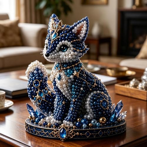 Figuras de animales con cuentas para tardes creativas en el hogar 3
