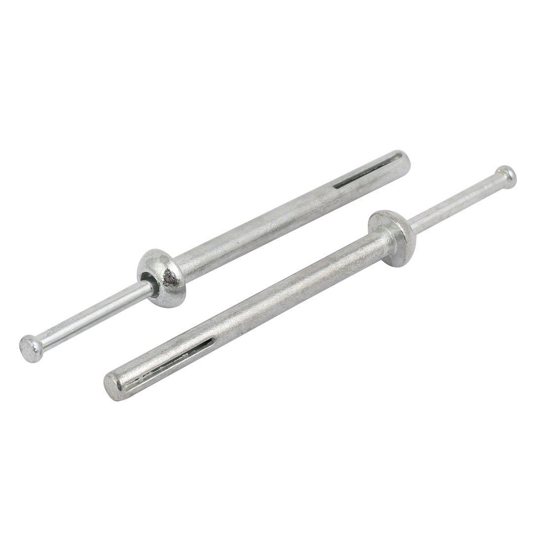 Aexit 1/4'' Dia Fastener 3'' Depth Zinc Alloy Hammer Drive Anchor Expansion Bolt 20pcs Model:49as479qo487