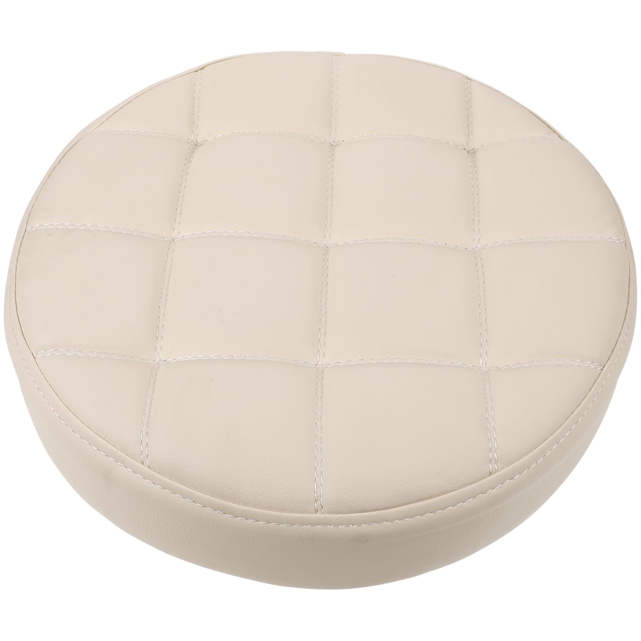 PRETYZOOM Coussin De Siège Rond en PU 12.60X12.60X2.95 Pouces Remplacement pour Tabouret De Bar Confortable Usage Restaurant Et Maison