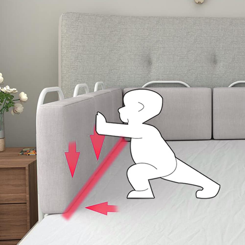 Barandilla de Seguridad Ajustable para Cama, barandilla anticaídas para Cama, Protector de barandilla para Cama, Barrera de Seguridad para Cama Infantil, Protecciones de Seguridad