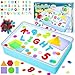 Yellcetoy Jouet Sensoriel Autisme, Table Lumineuse Enfant Jouet Sensoriel Light Box, 149pcs Sensory Light Table, Jouets Montessori éducatifs Créatifs et Amusants pour Les Enfants 3 4 5 6 7 8 Ans