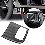 Xotic Tech Engine Start Key Carbon Fiber Frame Cover Trim Decal Compatible with Audi A4 B8 A5 8T S5 2008-2015