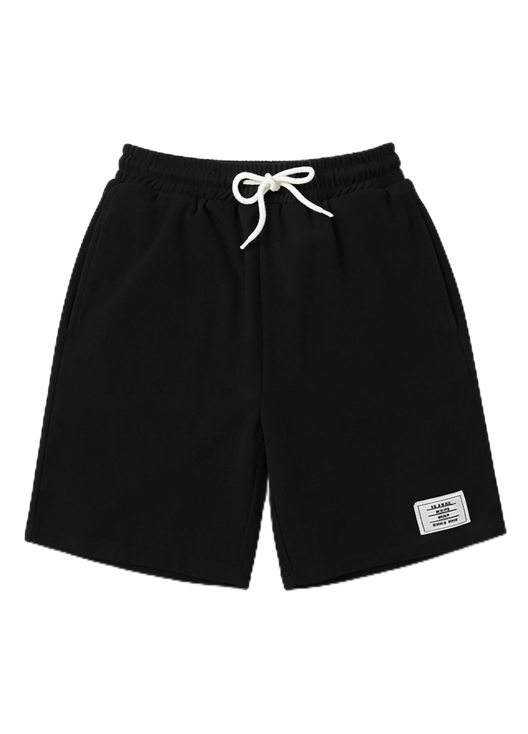 Haloumoning Pantalones cortos de verano para niño, elásticos, bermudas, elásticos, con cordón y bolsillos — view 5