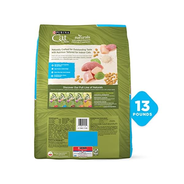Purina Cat Chow Dry Cat Food, Naturals, 13 Pound Bag by Purina Cat Chow – Bild 7