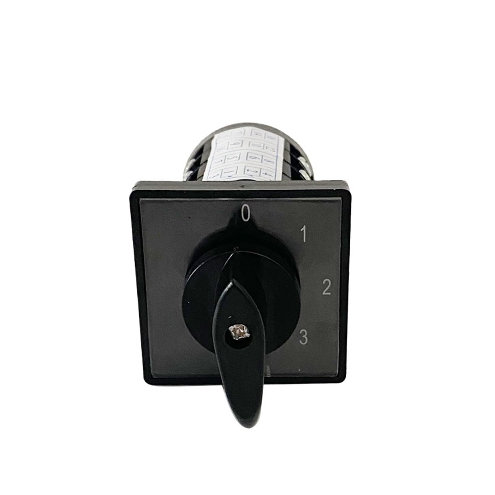 Interruptor Giratorio HZ5B-20/4 0-4 Posiciones 20A Cuatro Polos 16 Tornillos Transferencia Manual