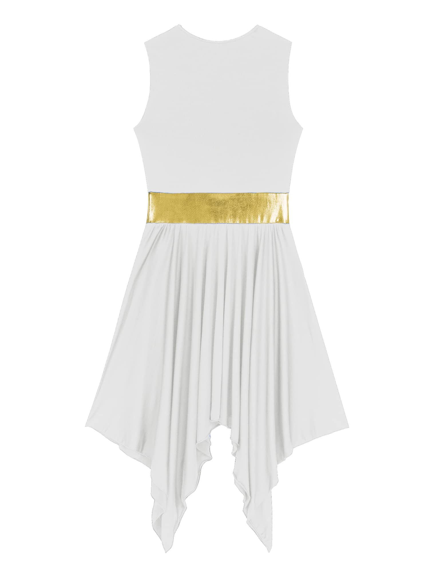JEATHA Vestido de Danza Cristiana para Mujer Disfraz de Adoración Litúrgica de Iglesia