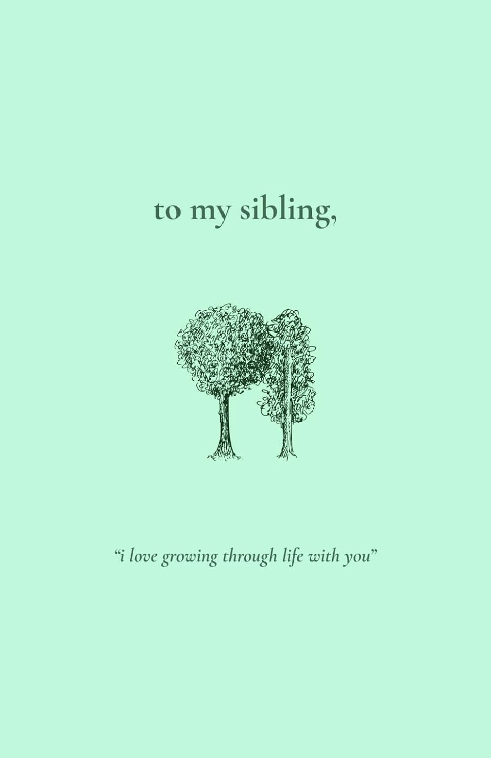 To My Sibling, Winters, Freya 9798869555588 Books