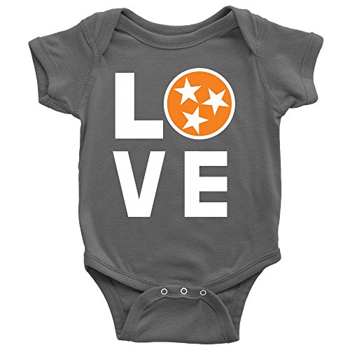 Image of Love Tennessee Tri-Star Onesie