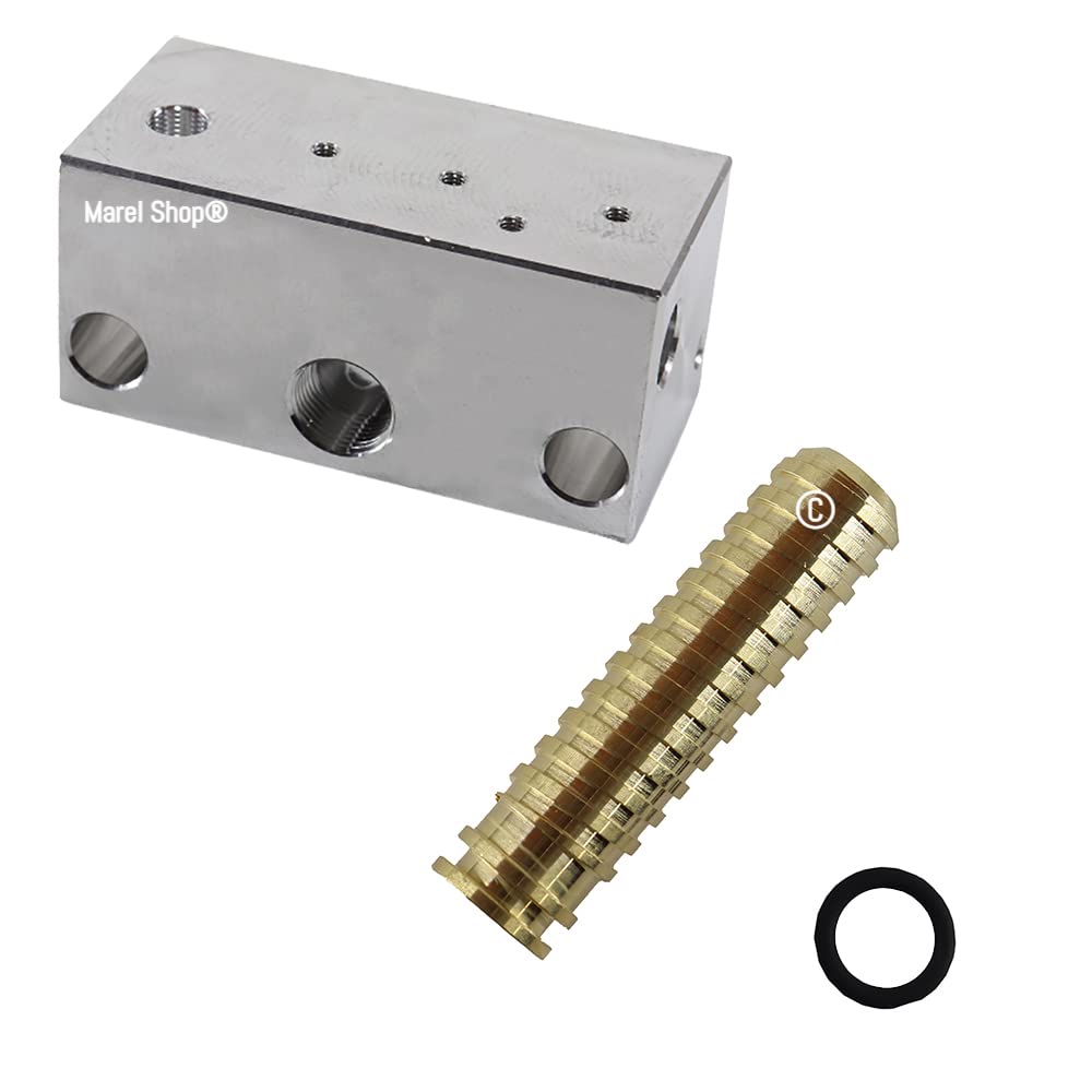 Kela Italia – Ricambio Per Caffettiera Espresso 10592 – In Alluminio – Diametro 9 Cm – Argento