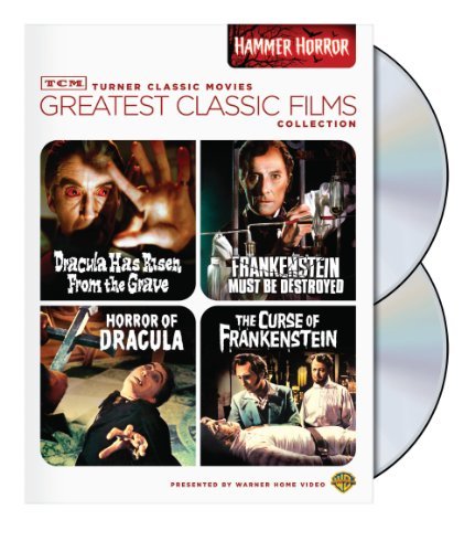 TCM Greatest Classic Film Collection: Hammer Horror (Horror of Dracula / Dracula Has Risen from the Grave / The Curse of Frankenstein / Frankenstein Must Be Destroyed) by Christopher Lee