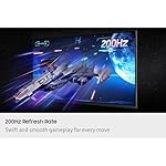 SAMSUNG 27” Odyssey G5 G53F QHD Resolution Gaming Monitor, HDR10, 200Hz Refresh Rate, IPS Panel, AMD FreeSync™ Premium, Black Equalizer, Auto Source Switch, LS27FG532ENXZA - Image 4