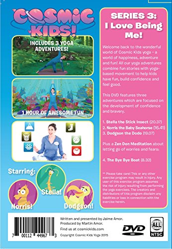 Cosmic Kids Yoga - Series 3 DVD. I Love Being Me! image 5