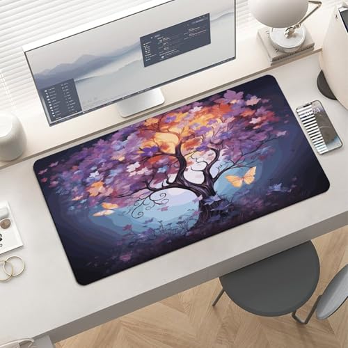 Alfombrilla para mouse grande con diseño colorido y antideslizante miniatura 6