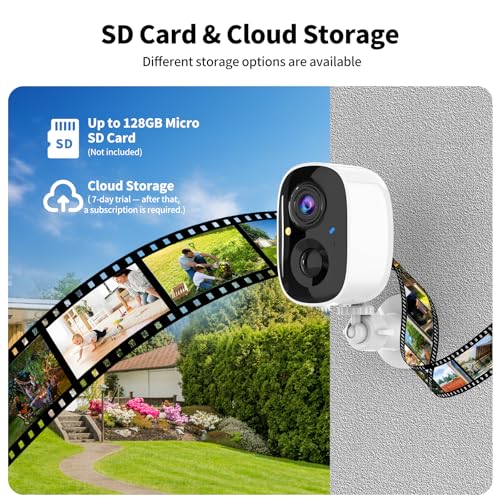Tziarp 2K Wireless Outdoor Camera 2-Pack — view 6