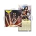 Wonder Woman Calendar 2025 - Deluxe 2025 Wonder Woman Wall Calendar Bundle with Over 100 Calendar Stickers (DC Comics Gifts, Office Supplies)