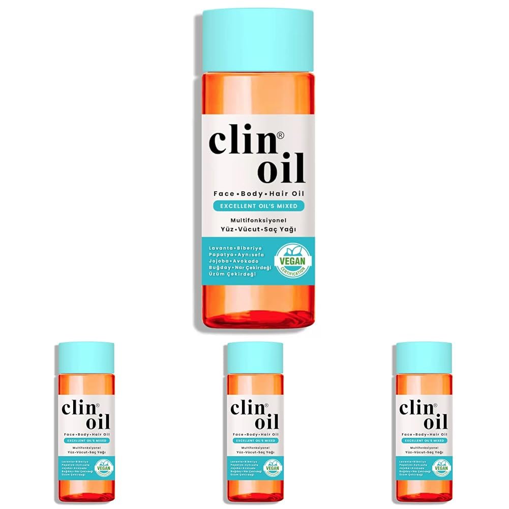 Multifonksiyonel Oil (Yüz Vücut Saç) 100ml (4 paketi)