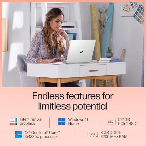 Image of HP Laptop 15s, 12th Gen Intel Core i5-1235U, 15.6-inch (39.6 cm), FHD, 8GB DDR4, 512GB SSD, Intel Ir