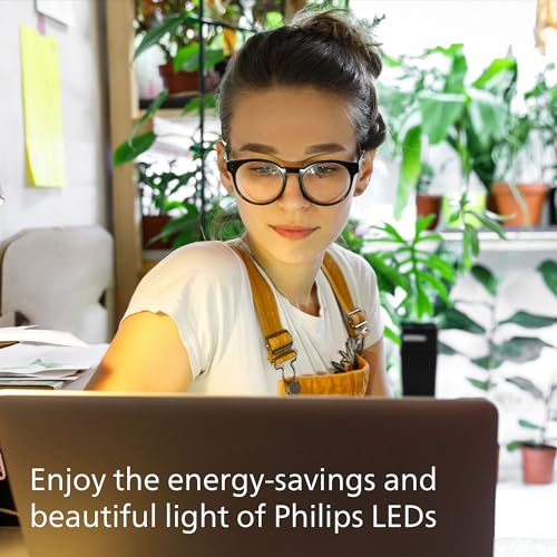 PHILIPS LED 60W A19 8-Pack Ultra Efficient Soft White (2700K) 850 Lumen (5W = 60W) Clear Flicker-Free Light Bulbs - image 8