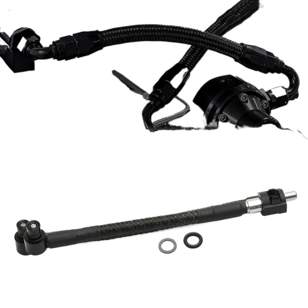 Aywqzdavz Onecolor Efi Fuel Gas Line Kit Compatible With Sportster Xl 883 1200 2007 2008 2009 2010 2011 2012 2013 2014 2015 2016 2017