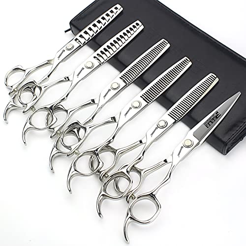 6 inch Professional Hairdressing Sharp Haircut Thinning Salon Advanced Hairdressing Stylist Stainless Steel Set