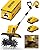 Alloyman 20V Cordless Tiller Cultivator,360RPM Electric Garden Tiller, with 2 * 2.0Ah Batteries & Charger,9In Tilling Width, 6.6In Depth Garden Rototiller for Lawn/Gardening/Soil Cultivation