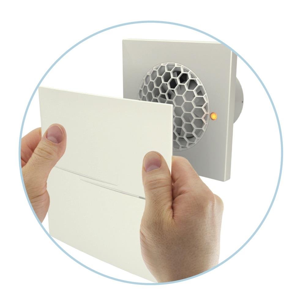 VENTS 100, ventola con timer e igrometro Quiet Style