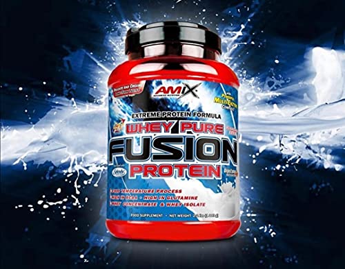 AMIX-Proteina-Whey-Pure-Fusion-Concentrado-de-Suero-Ultra-Filtrado-Sabor-coco-y-chocolate-Proteinas-para-Aumentar-Masa-Muscula-Proteina-Isolada-con-Splenda-Contiene-L-glutamina-1-Kg