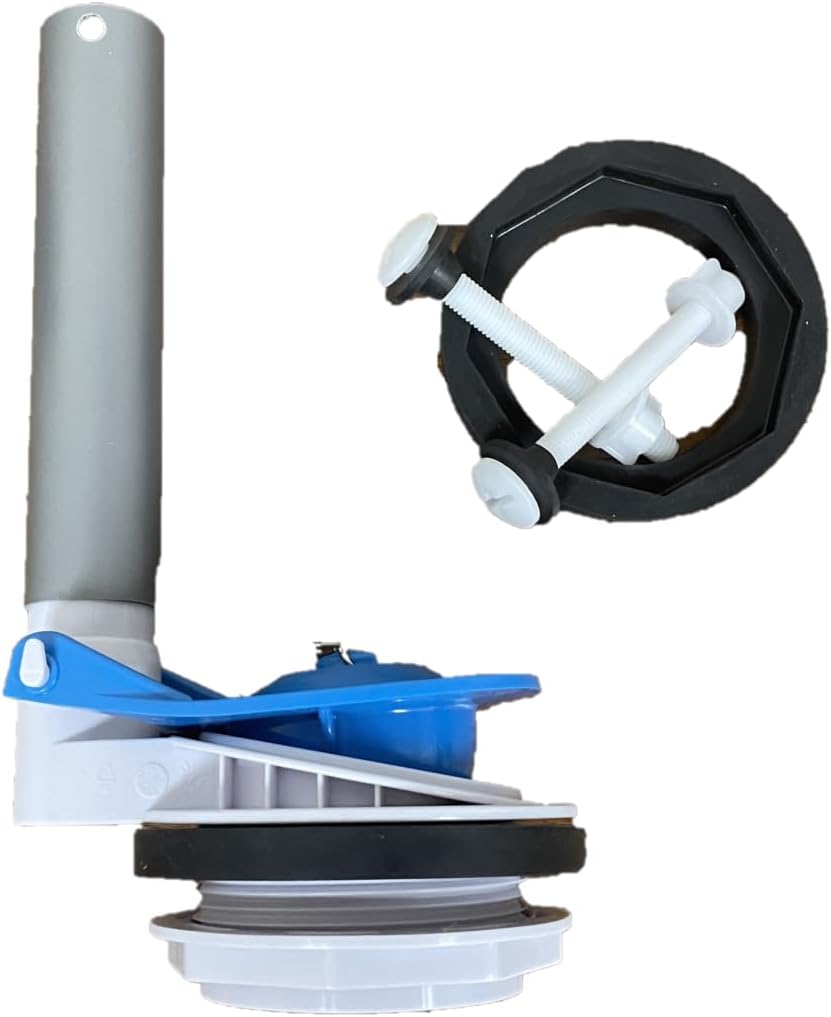 Toto THU129P-2A Flush Valve Assembly Replacement with Adjustable Sliding Overflow Extension Tube